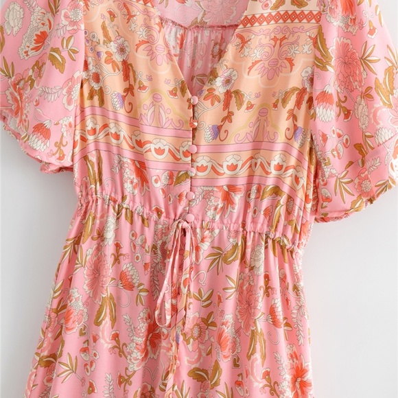 Boho Floral Dress - Picture 8 of 14